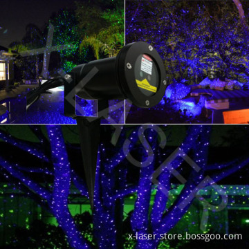 Blue Bliss Lights for Outdoor Garden Decoration/ Laser Lighting